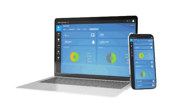 Smixin Dashboard shown on desktop and mobile devices